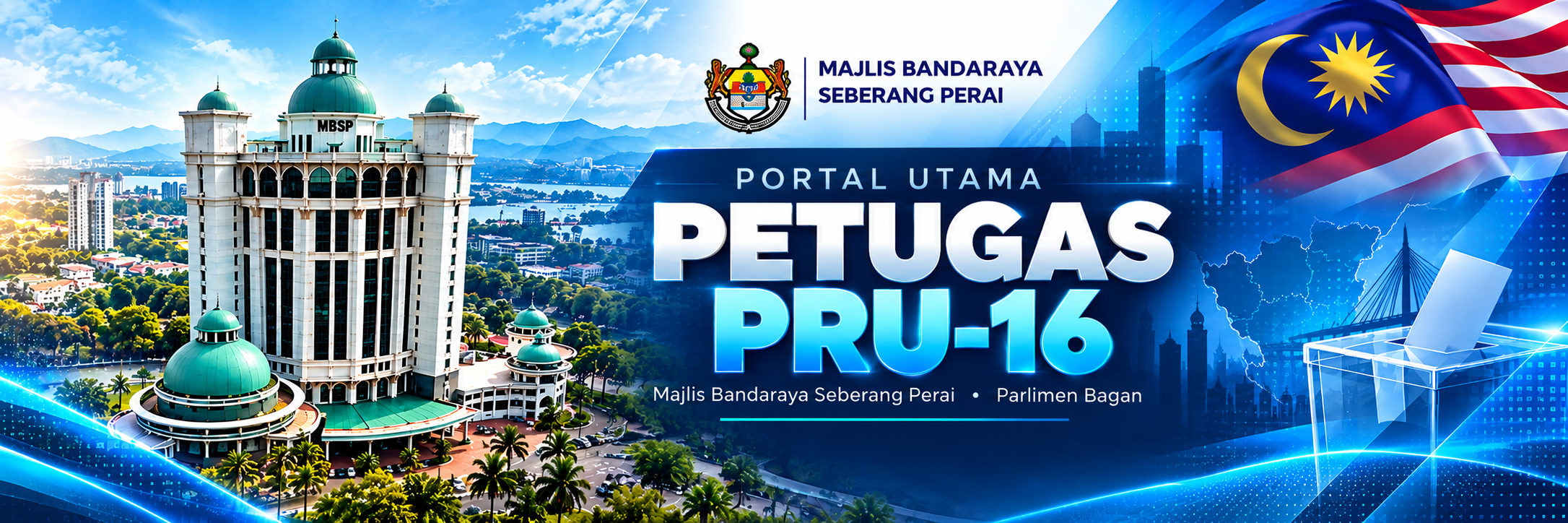 Borang Permohonan Petugas PRU-16 Majlis Bandaraya Seberang Perai, Parlimen BAGAN